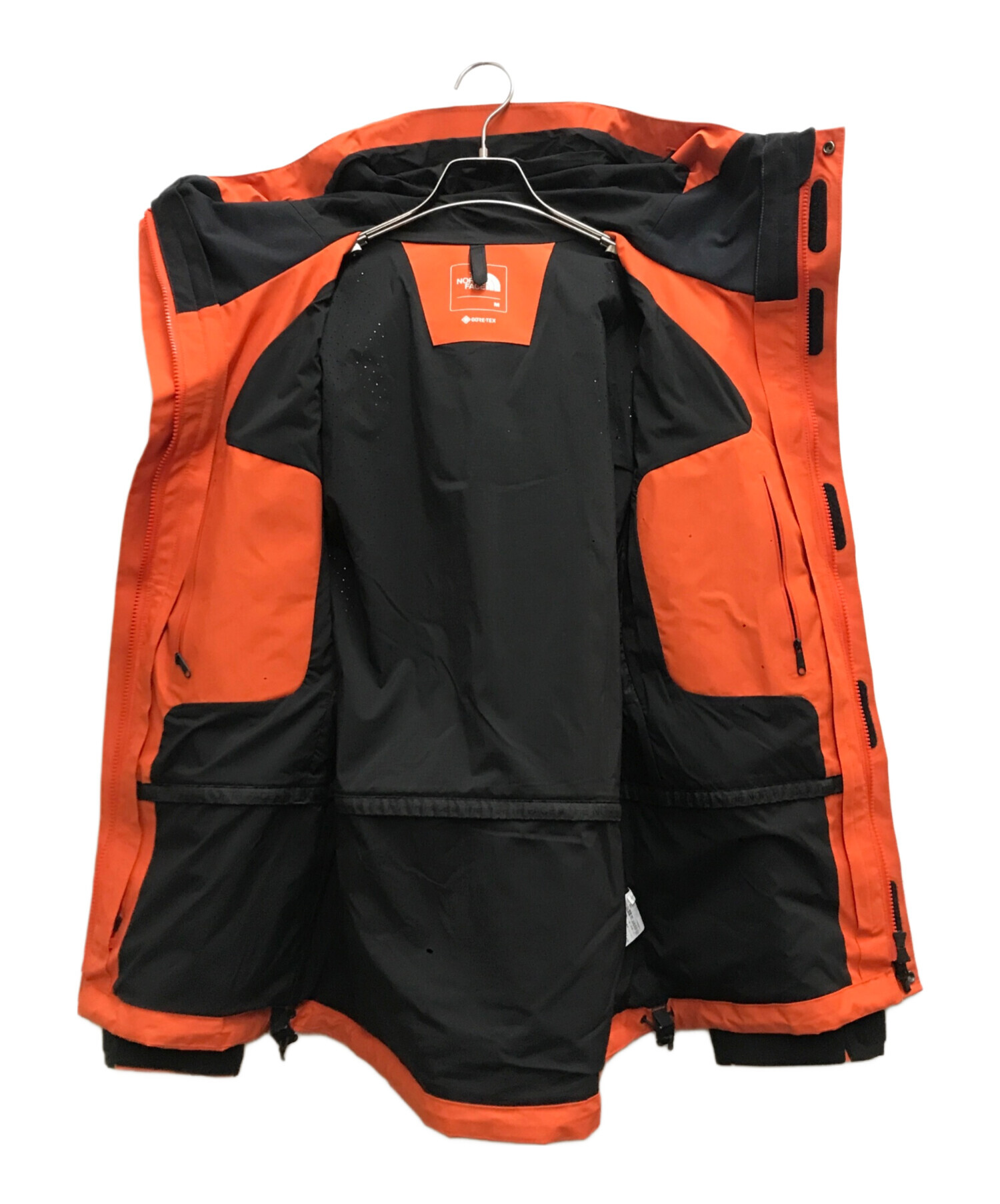 THE NORTH FACE ジャージ上下セット オレンジ/黒 中古・古着通販】THE NORTH FACE (ザ ノース フェイス) Mountain