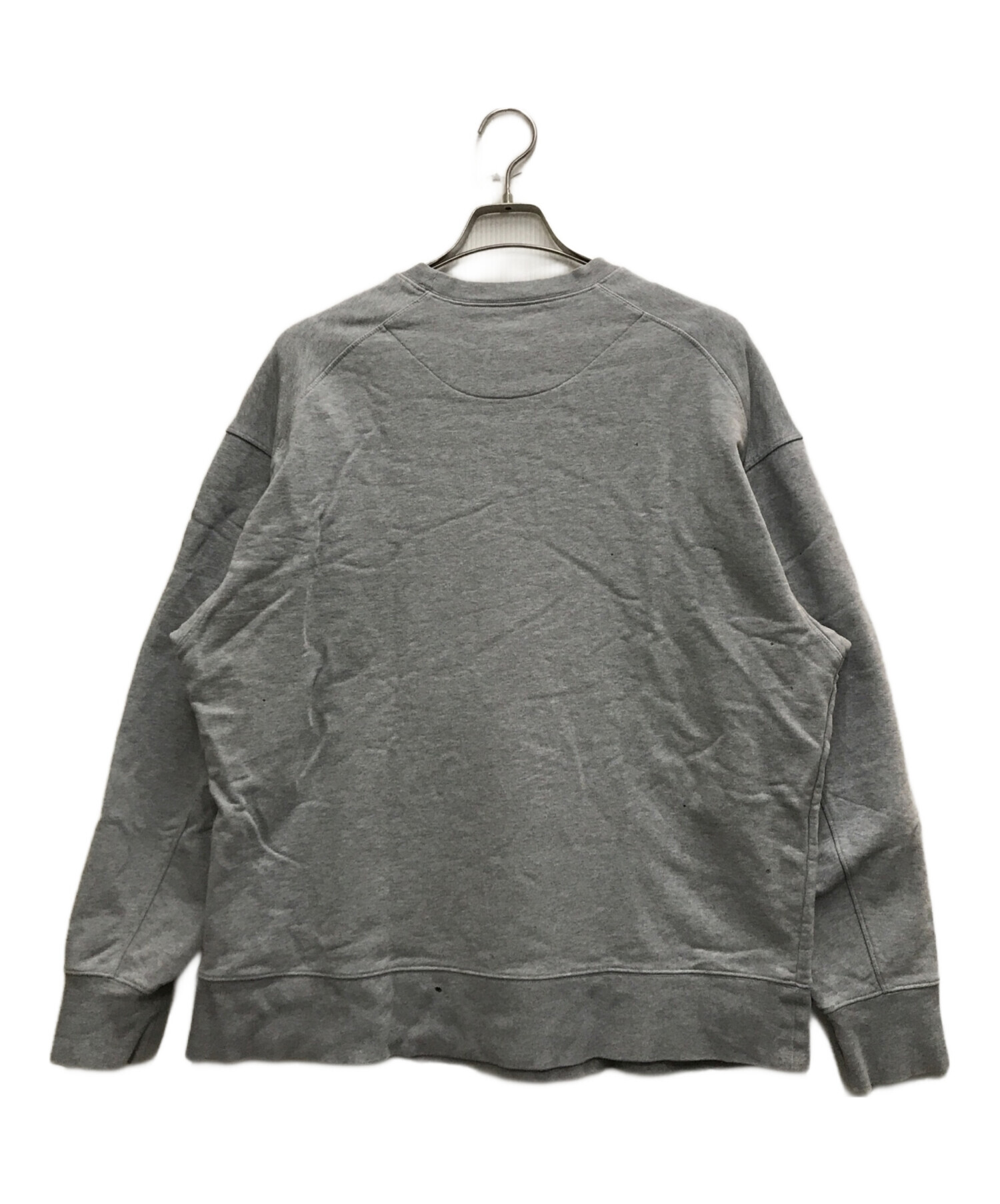 中古・古着通販】Y-3 (ワイスリー) ロゴスウェット グレー サイズ:M