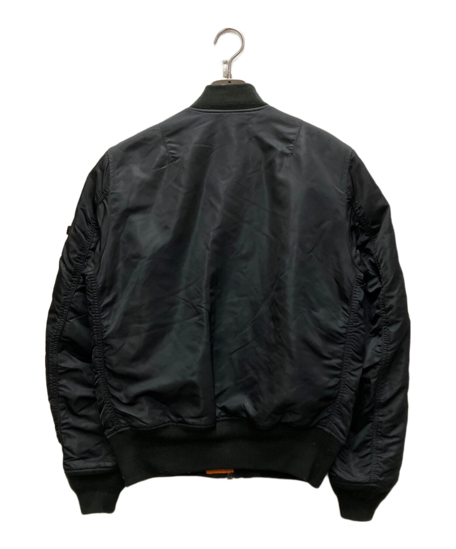 中古・古着通販】ALPHA (アルファ) MA-1ジャケット ブラック サイズ:M