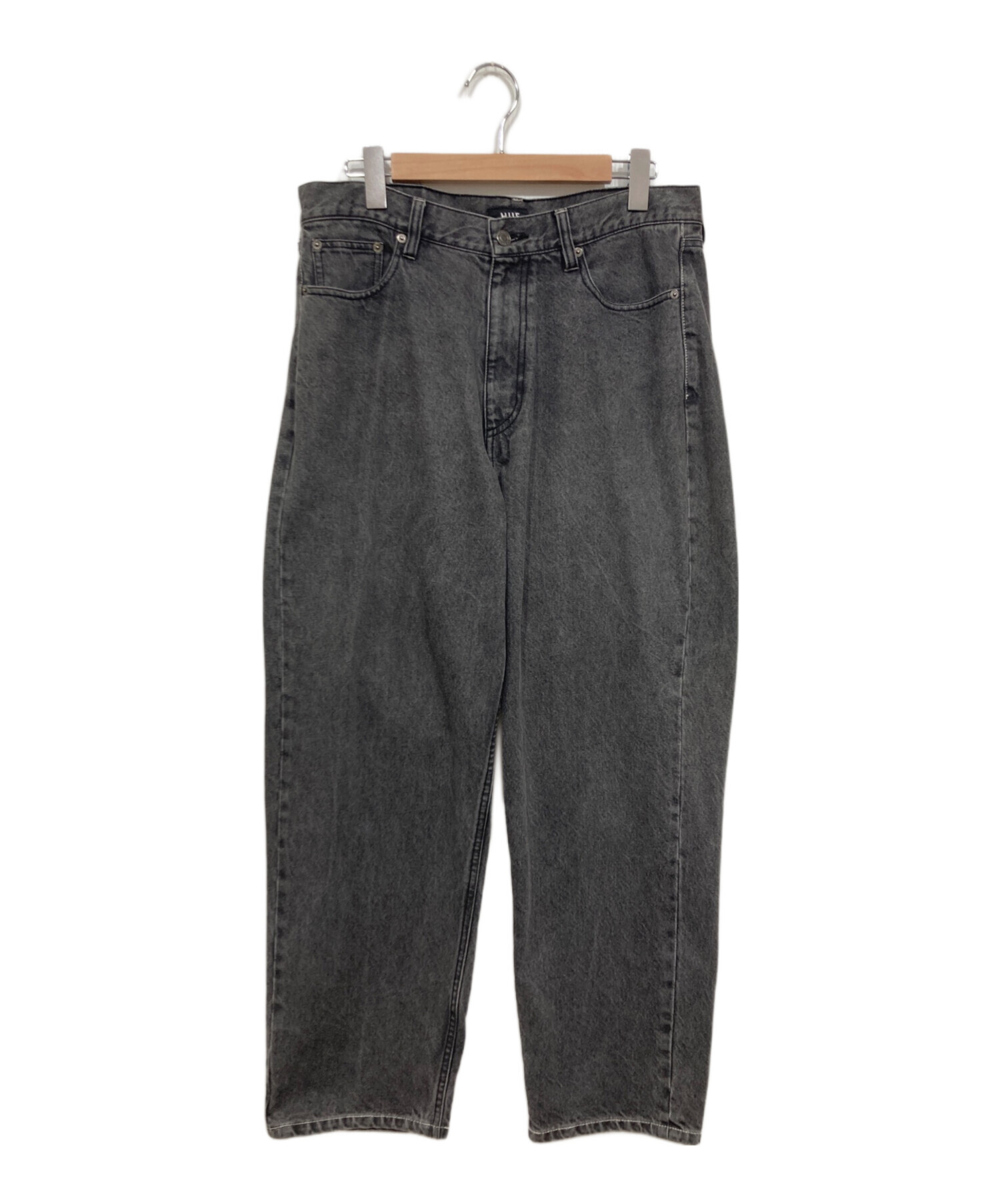 中古・古着通販】HUF (ハフ) デニムパンツ ブラック サイズ:32