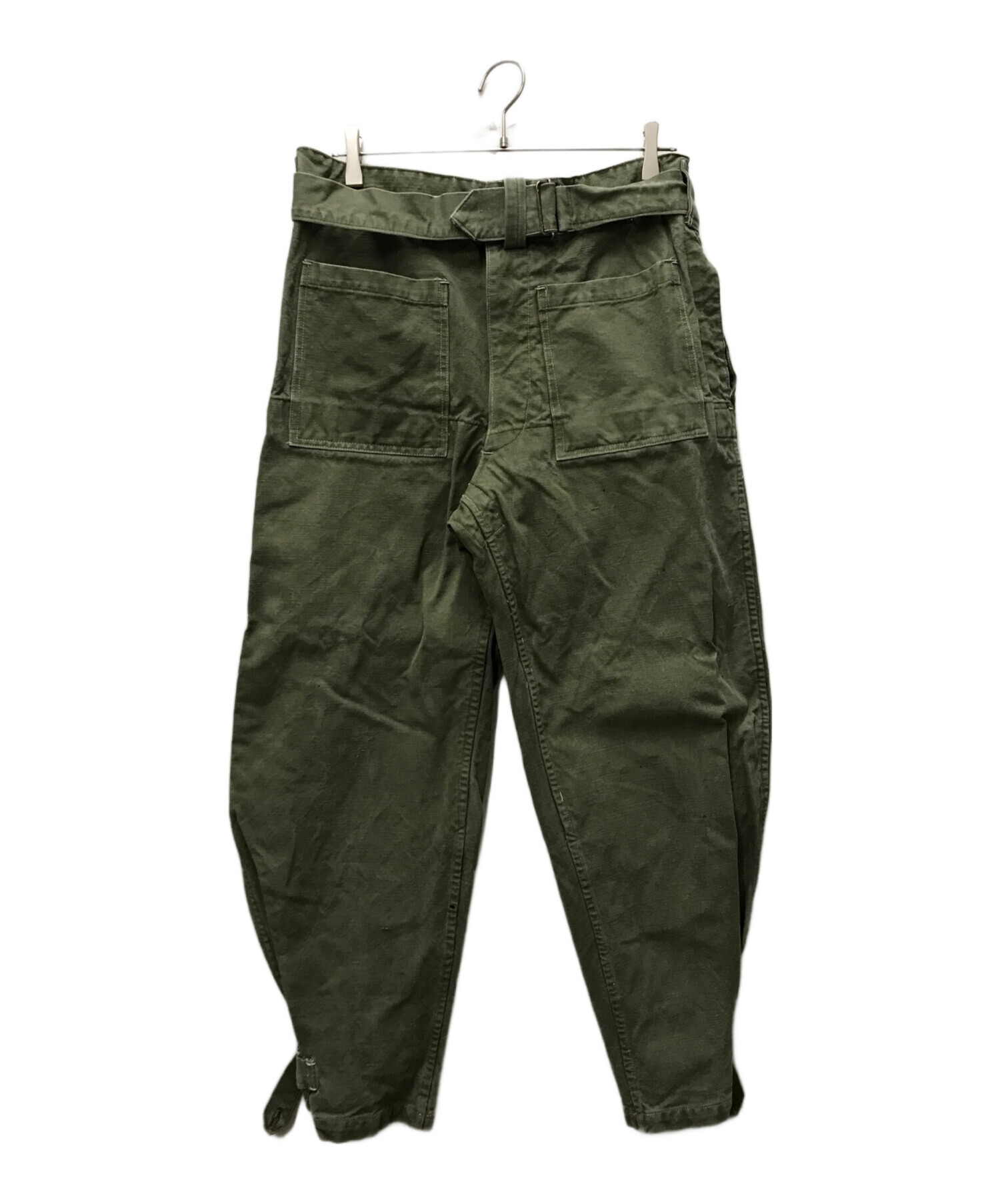 French 刻印有 フランス 軍 モーターサイクル パンツ 後期 m38 実物 中古・古着通販】French Army (フランス軍) M38モーターサイクル