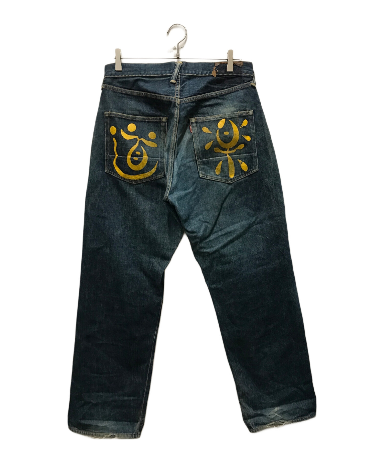 中古・古着通販】EVISU (エヴィス) 道楽デニムパンツ ブルー サイズ