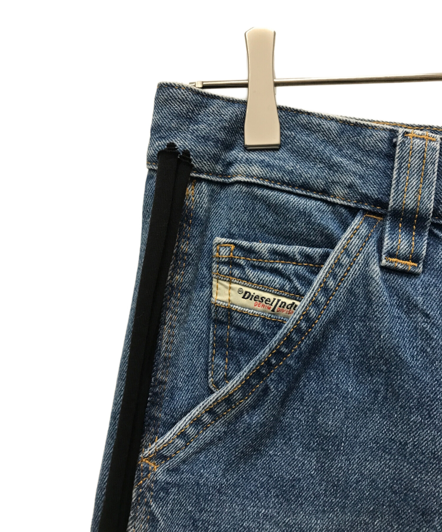 美品DIESEL デニムパンツ ブラックW28股下72cm DIESEL D-LIVERY-S-J 