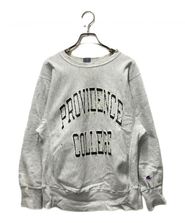 【2段プリント】　Champion　リバースウィーブ　REVERSE　WEAVE 中古・古着通販】Champion REVERSE WEAVE (チャンピオン リバース