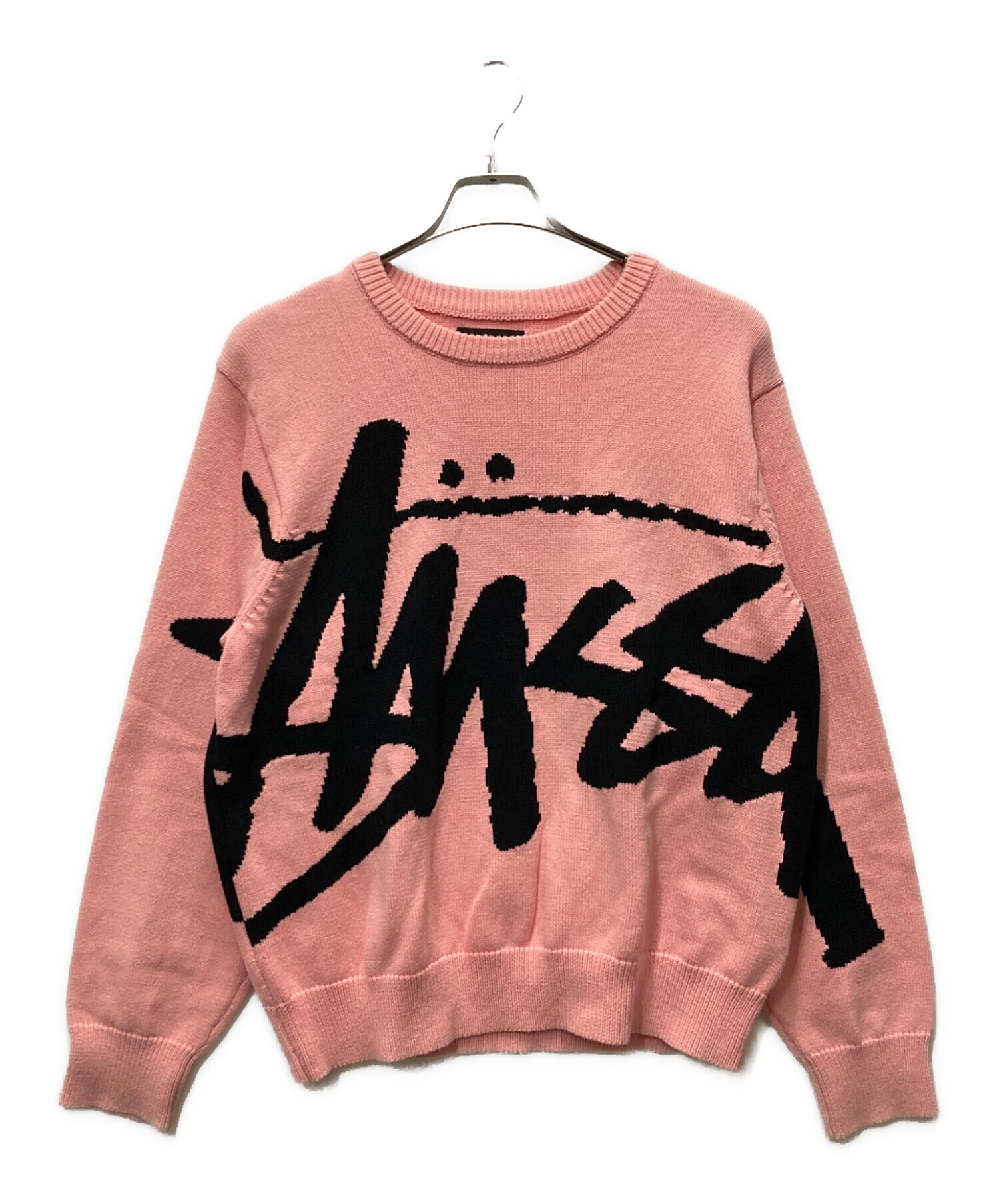 中古・古着通販】stussy (ステューシー) Stock sweater ピンク サイズ