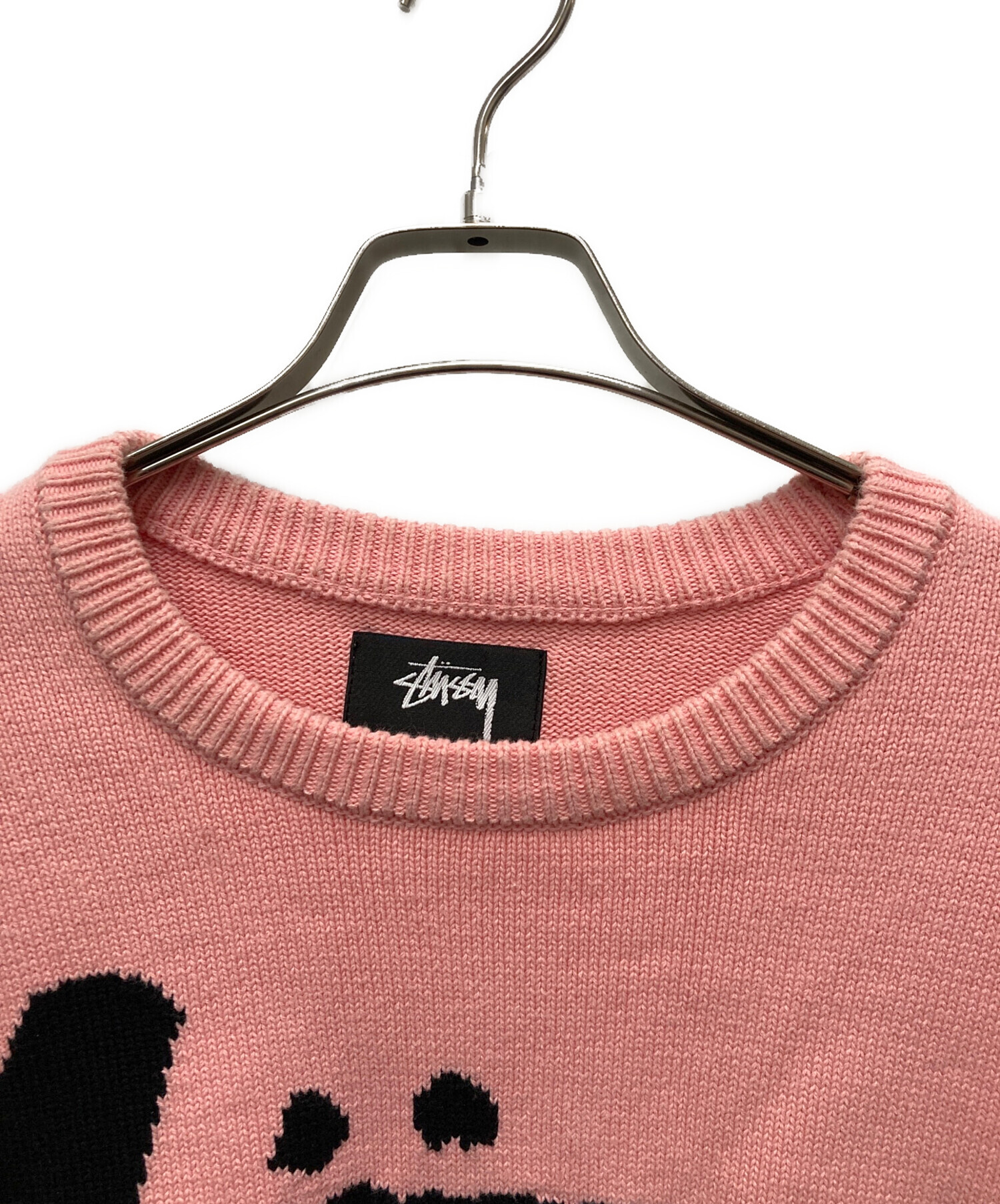 中古・古着通販】stussy (ステューシー) Stock sweater ピンク サイズ