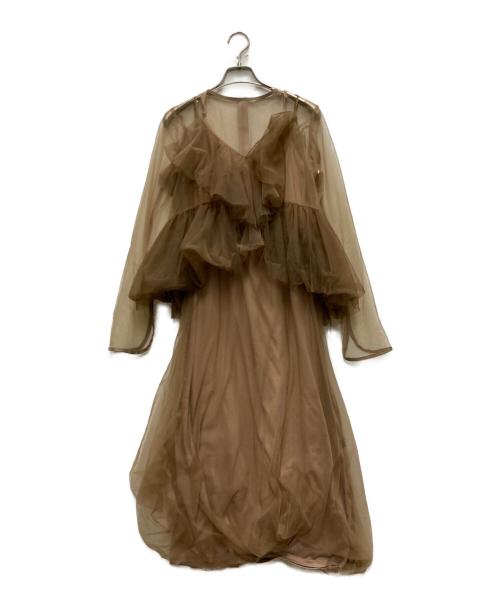中古・古着通販】AMERI (アメリ) UND TULLE BUSTIER LAYERED DRESS