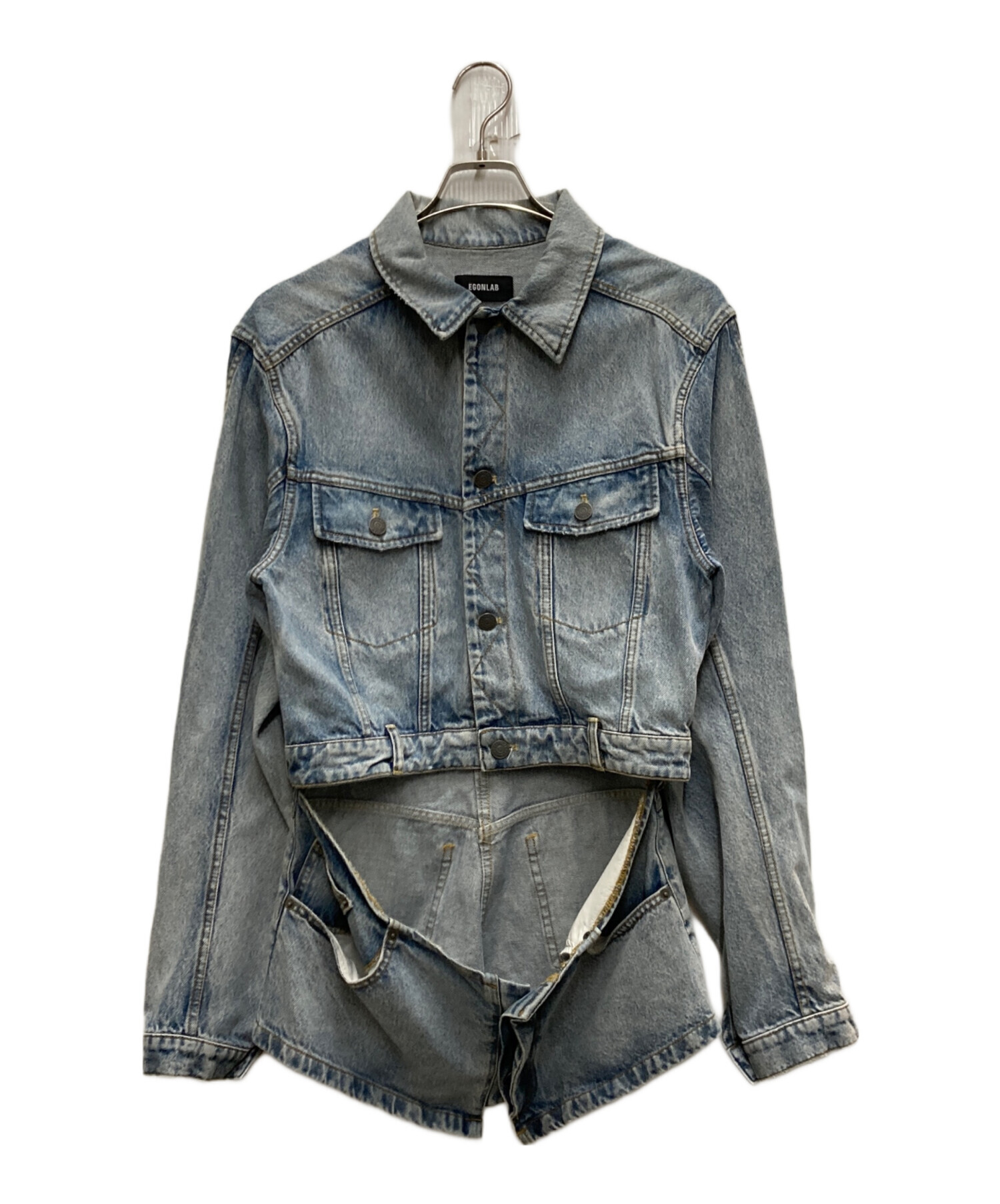 中古・古着通販】EGONLAB (エゴンラボ) 24SS CUT OUT DENIM JACKET