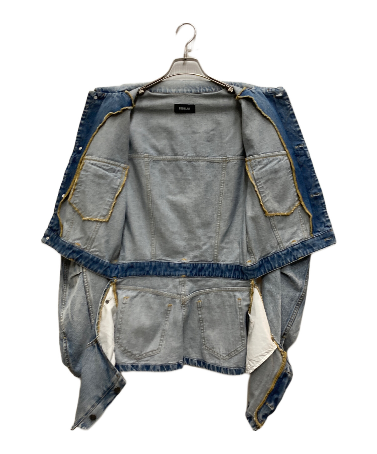 中古・古着通販】EGONLAB (エゴンラボ) 24SS CUT OUT DENIM JACKET