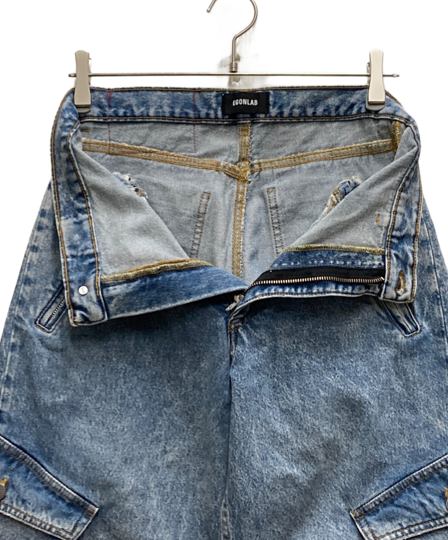 中古・古着通販】EGONLAB (エゴンラボ) 24SS デニムカーゴパンツ