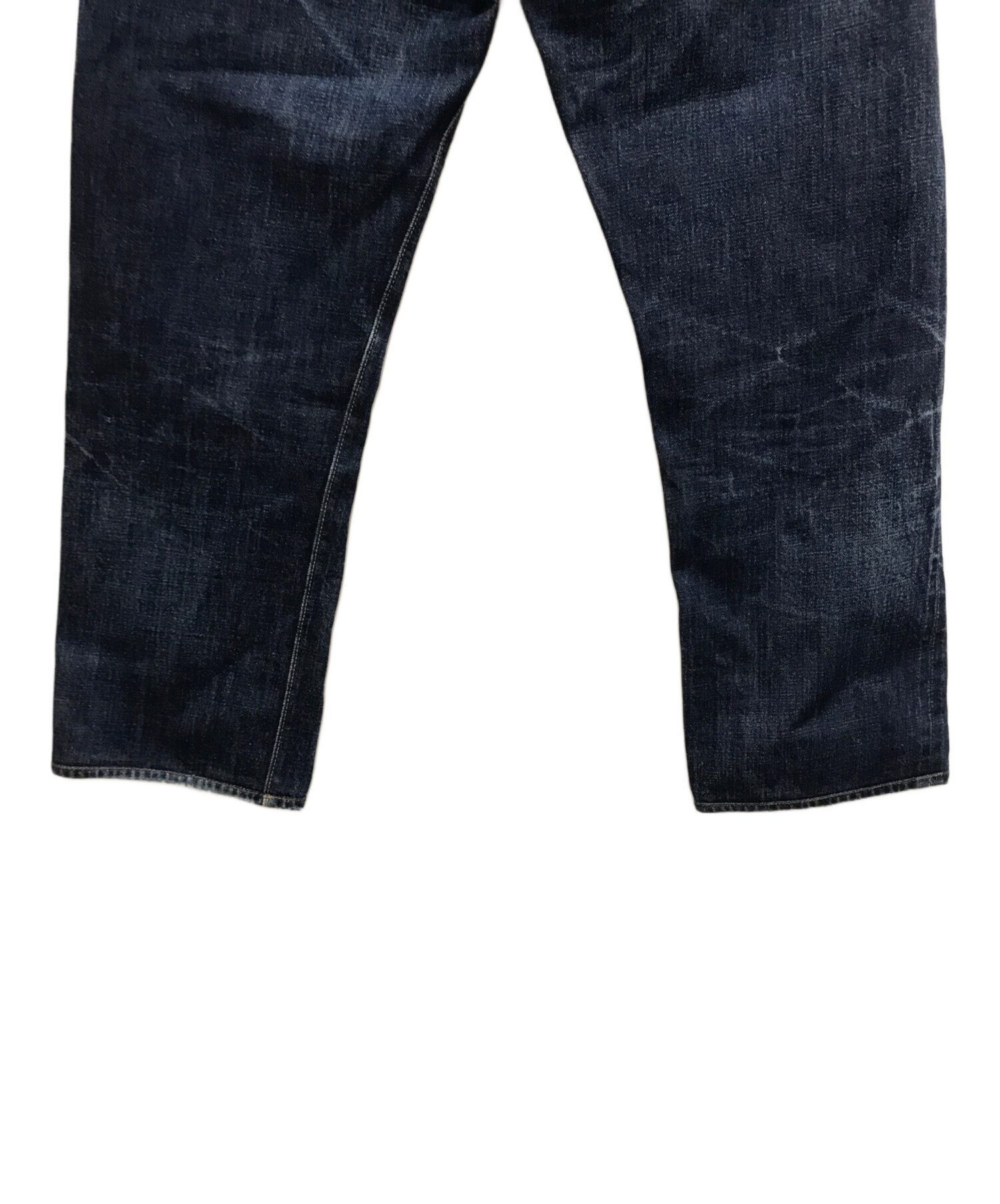 中古・古着通販】WAREHOUSE (ウエアハウス) デニムパンツ ネイビー