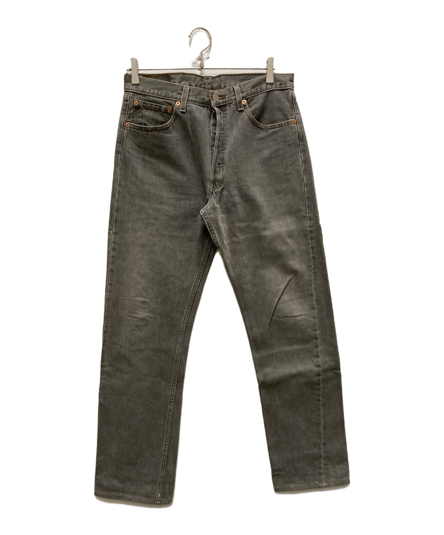 中古・古着通販】LEVI'S (リーバイス) 90's 501 先染めブラックデニム