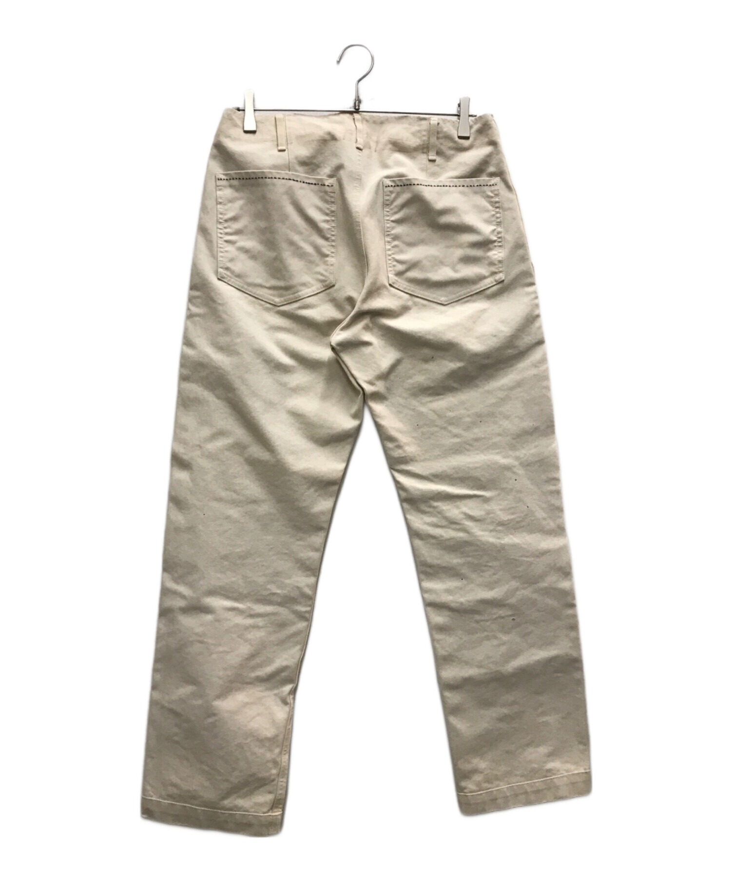 中古・古着通販】VISVIM (ビズビム) TRADE WIND PANTS ホワイト サイズ