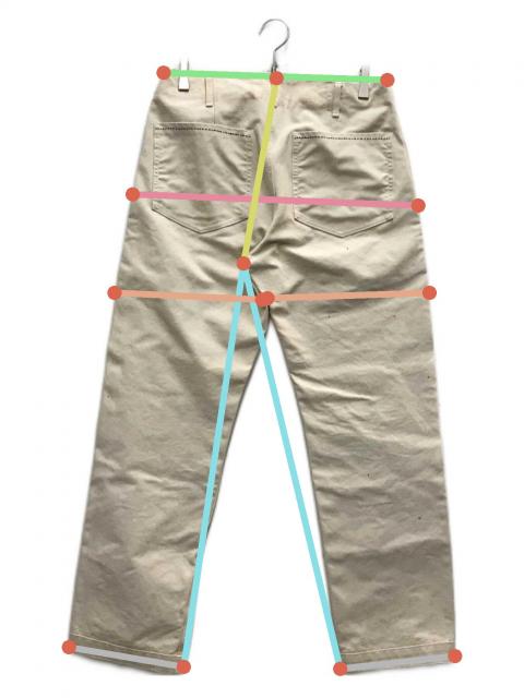 中古・古着通販】VISVIM (ビズビム) TRADE WIND PANTS ホワイト サイズ