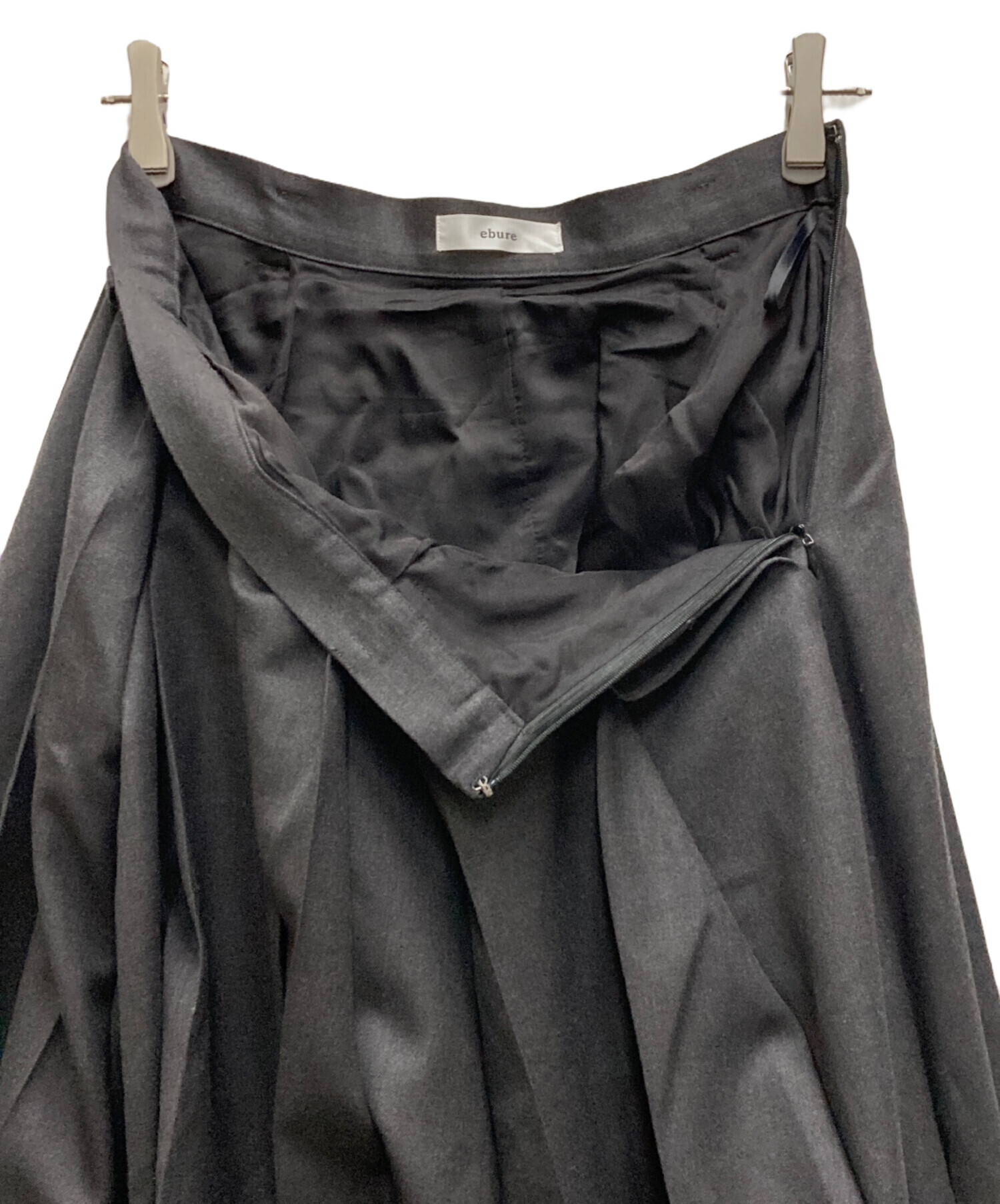 中古・古着通販】ebure (エブール) 25AW ソフトギャバジンスカート