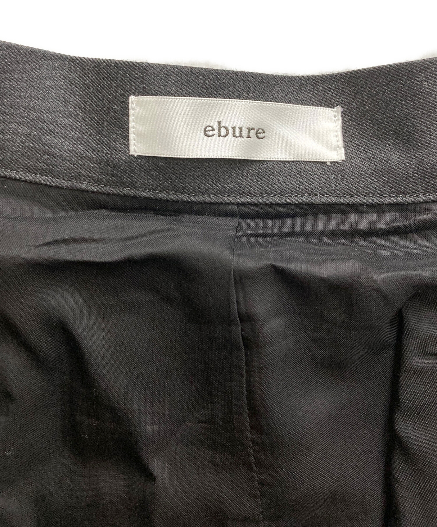 中古・古着通販】ebure (エブール) 25AW ソフトギャバジンスカート