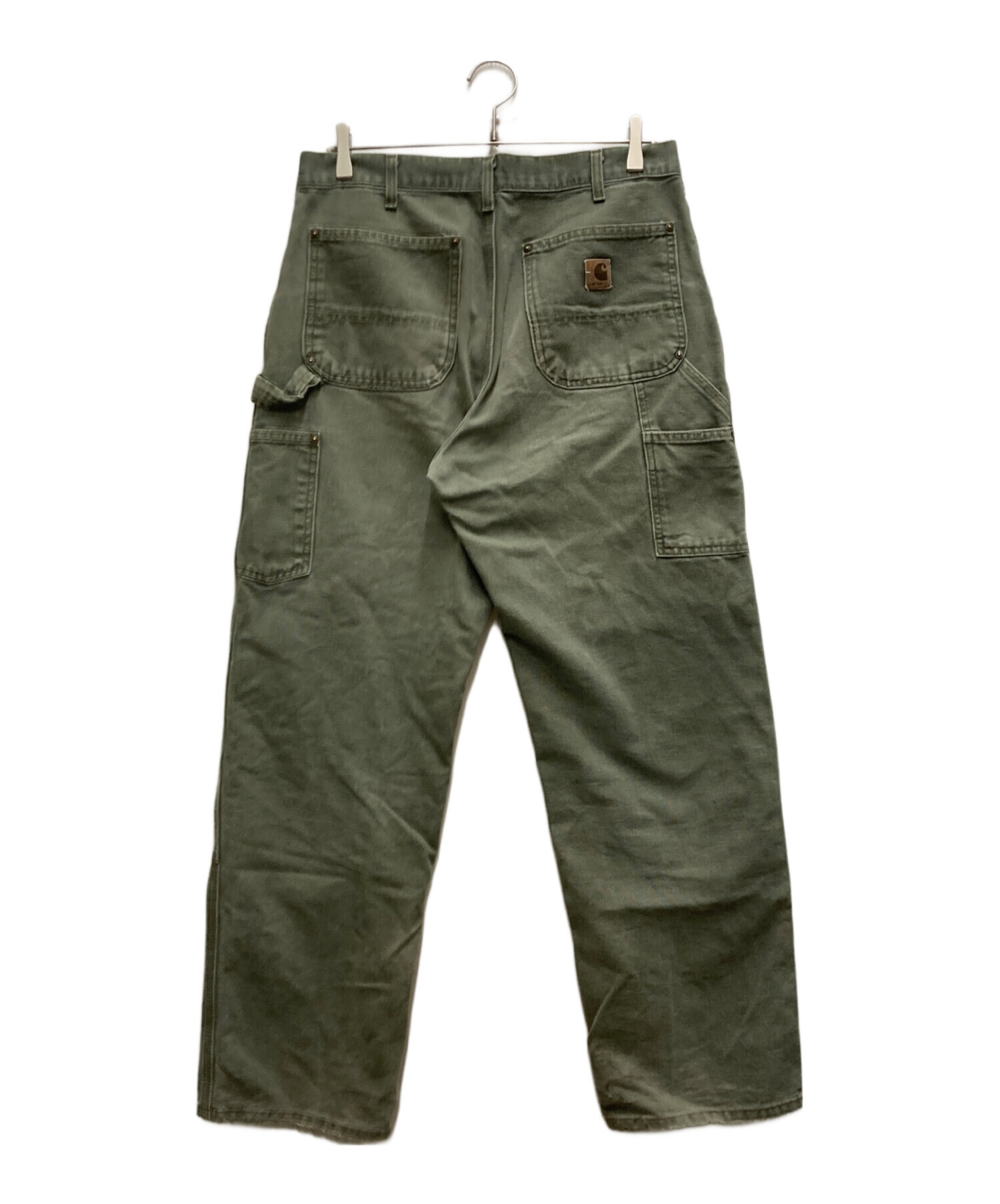 中古・古着通販】CarHartt (カーハート) ダブルニーパンツ モス