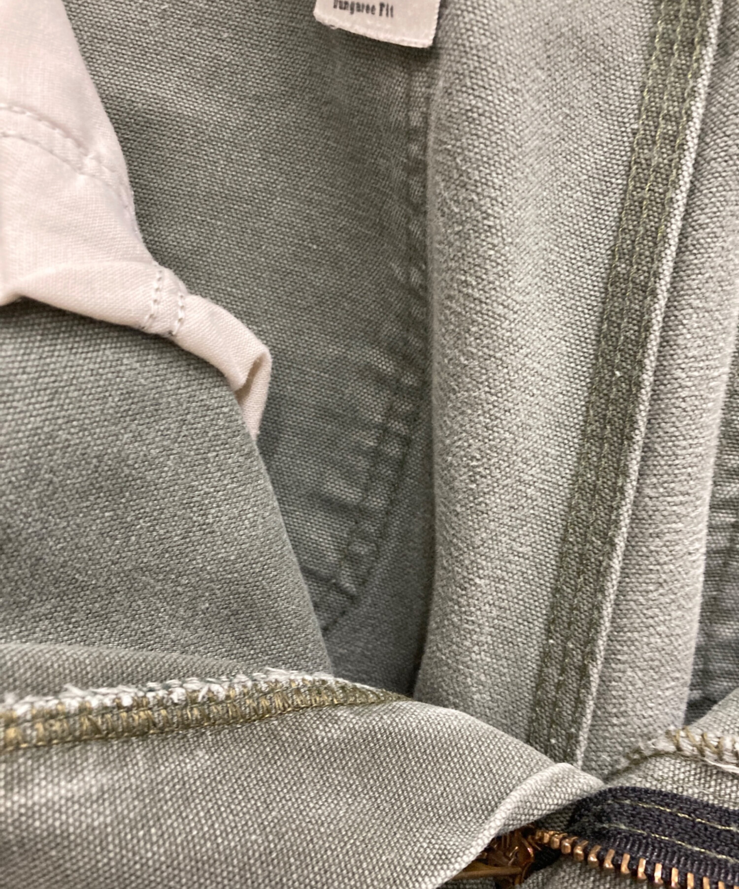 中古・古着通販】CarHartt (カーハート) ダブルニーパンツ モス