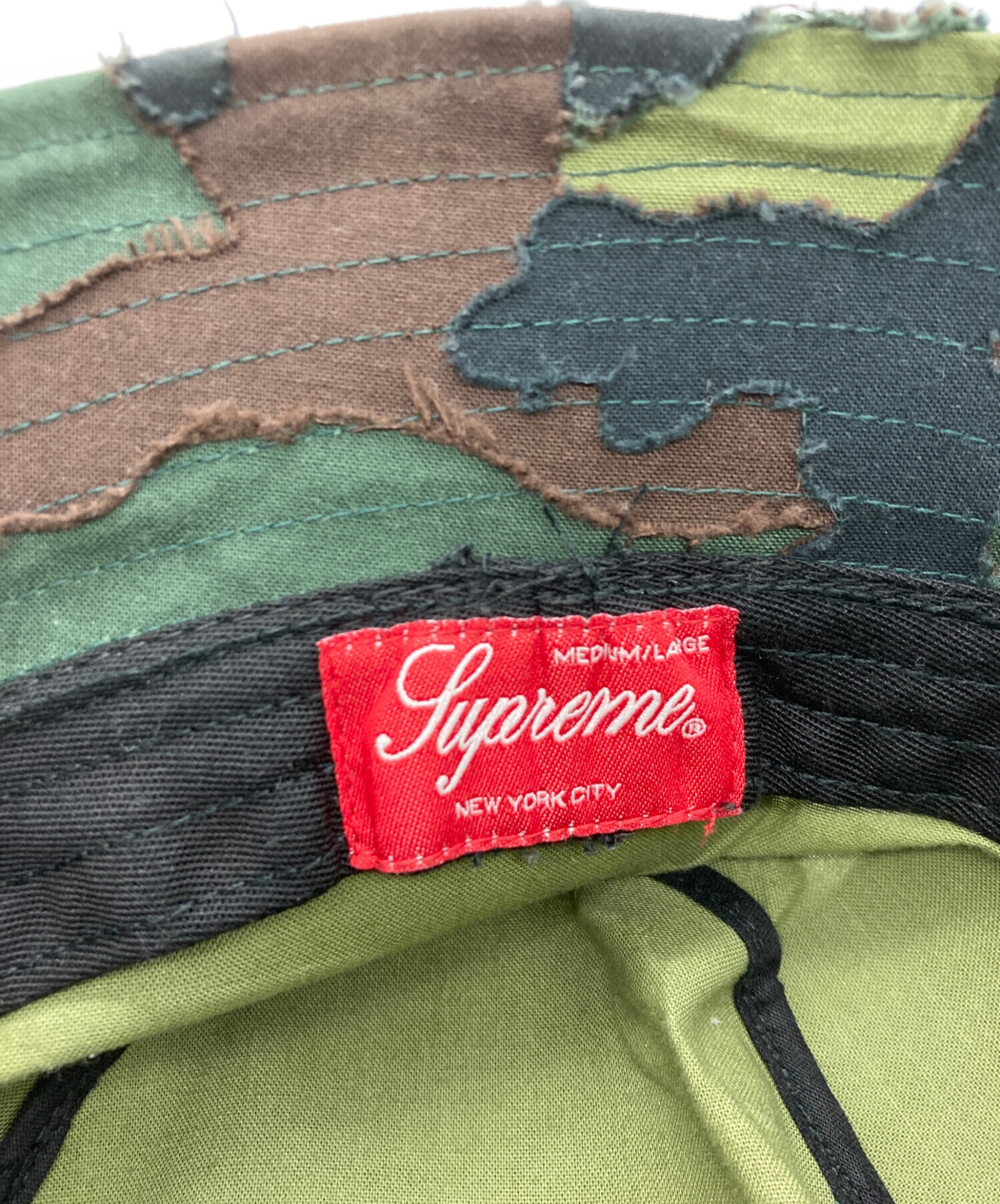 中古・古着通販】SUPREME (シュプリーム) Layered Camo Crusher Hat