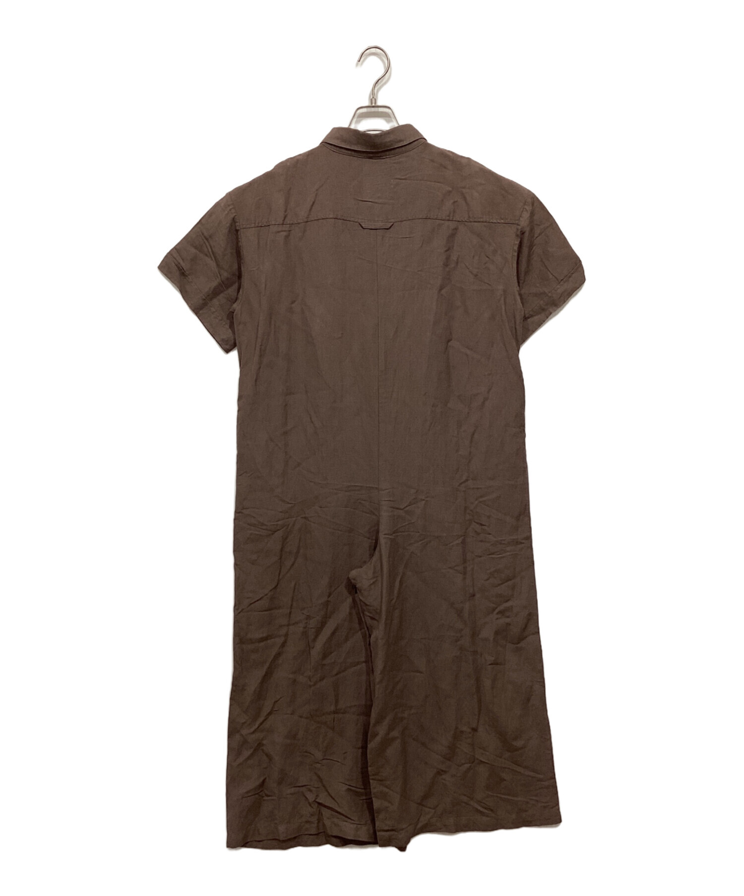 中古・古着通販】CLOTH&CROSS (クロスアンドクロス) リネン混シャツ 