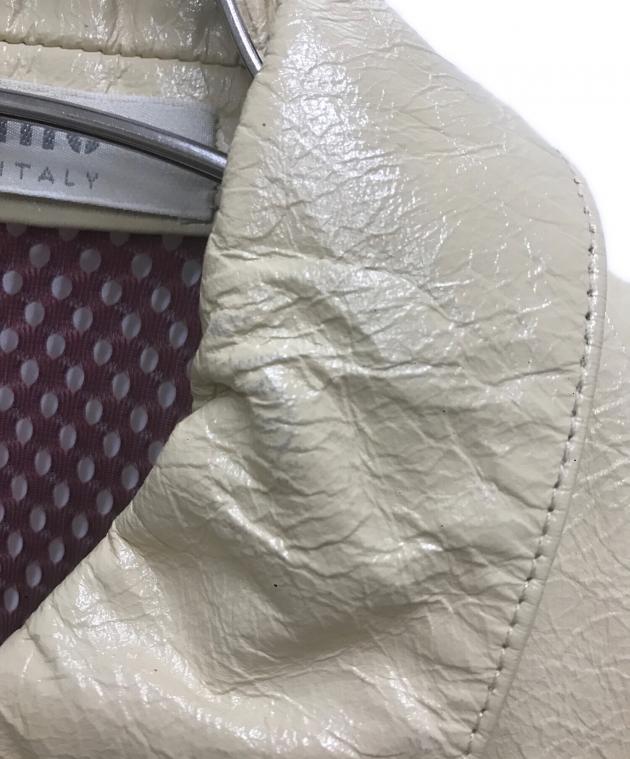中古・古着通販】MIU MIU (ミュウミュウ) 00'S レザー切替バーシティ