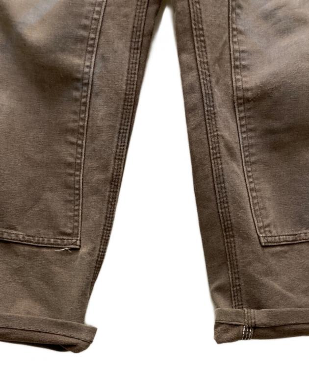 中古・古着通販】CarHartt (カーハート) ダブルニーパンツ ブラウン