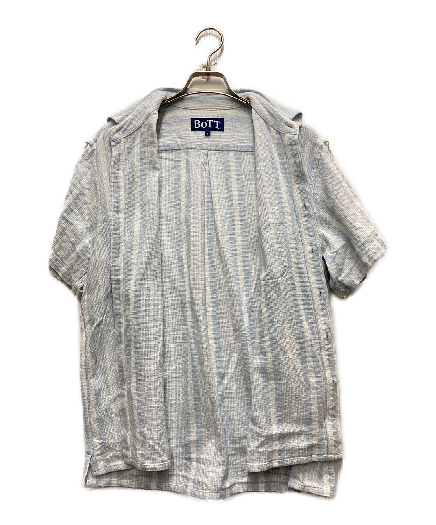 中古・古着通販】BoTT (ボット) 24SS Jacquard Stripe S/S Shirt