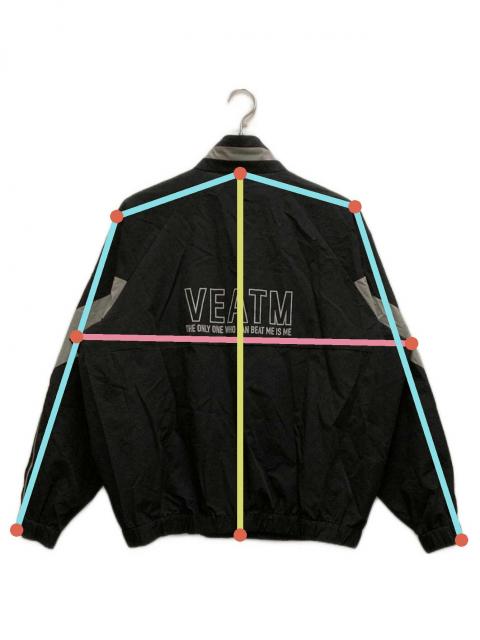 中古・古着通販】VEATM (ビートム) ナイロンジャケット ブラック