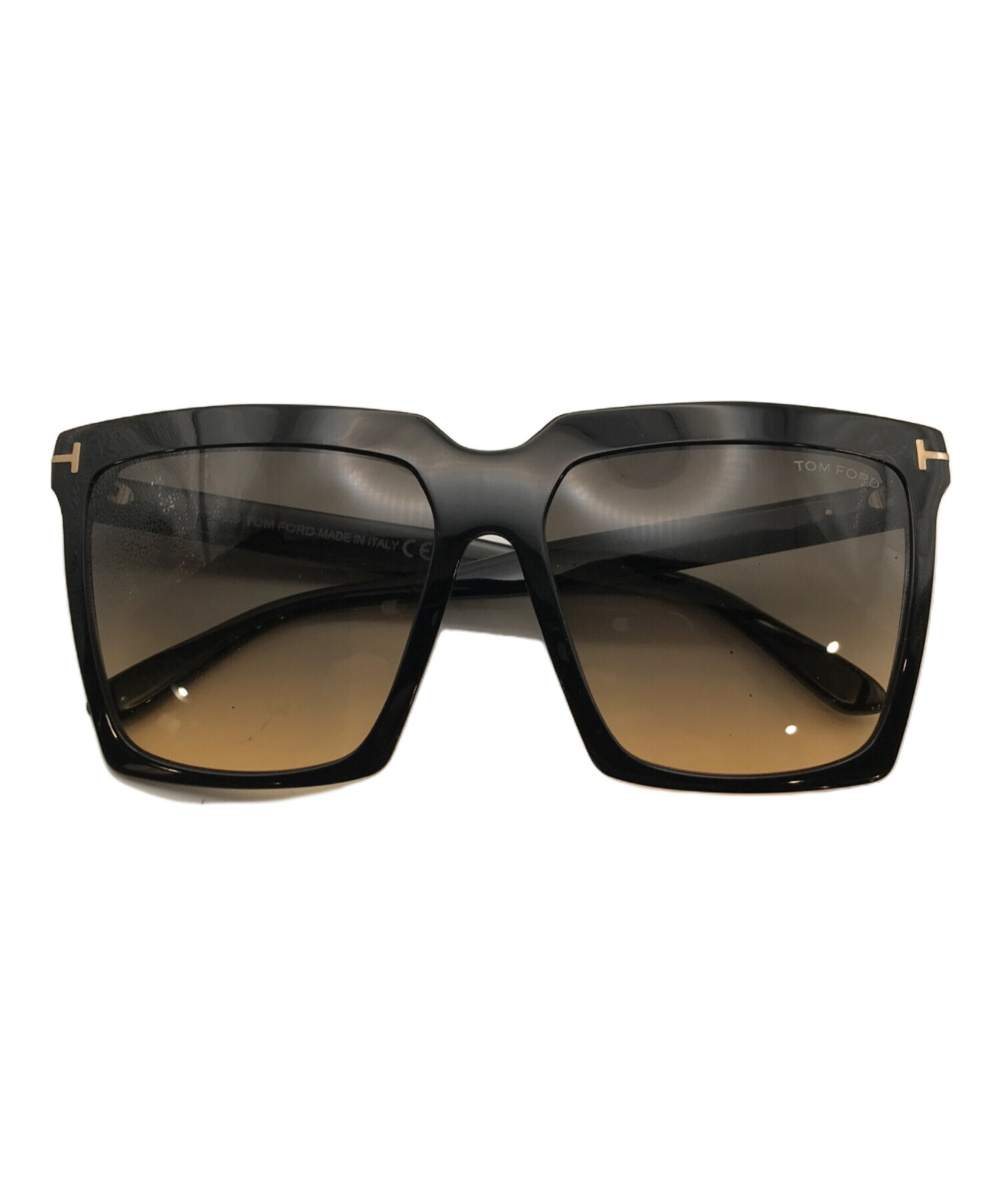 TOM FORD ブラック サングラス 中古・古着通販】TOM FORD (トムフォード) サングラス ブラック サイズ