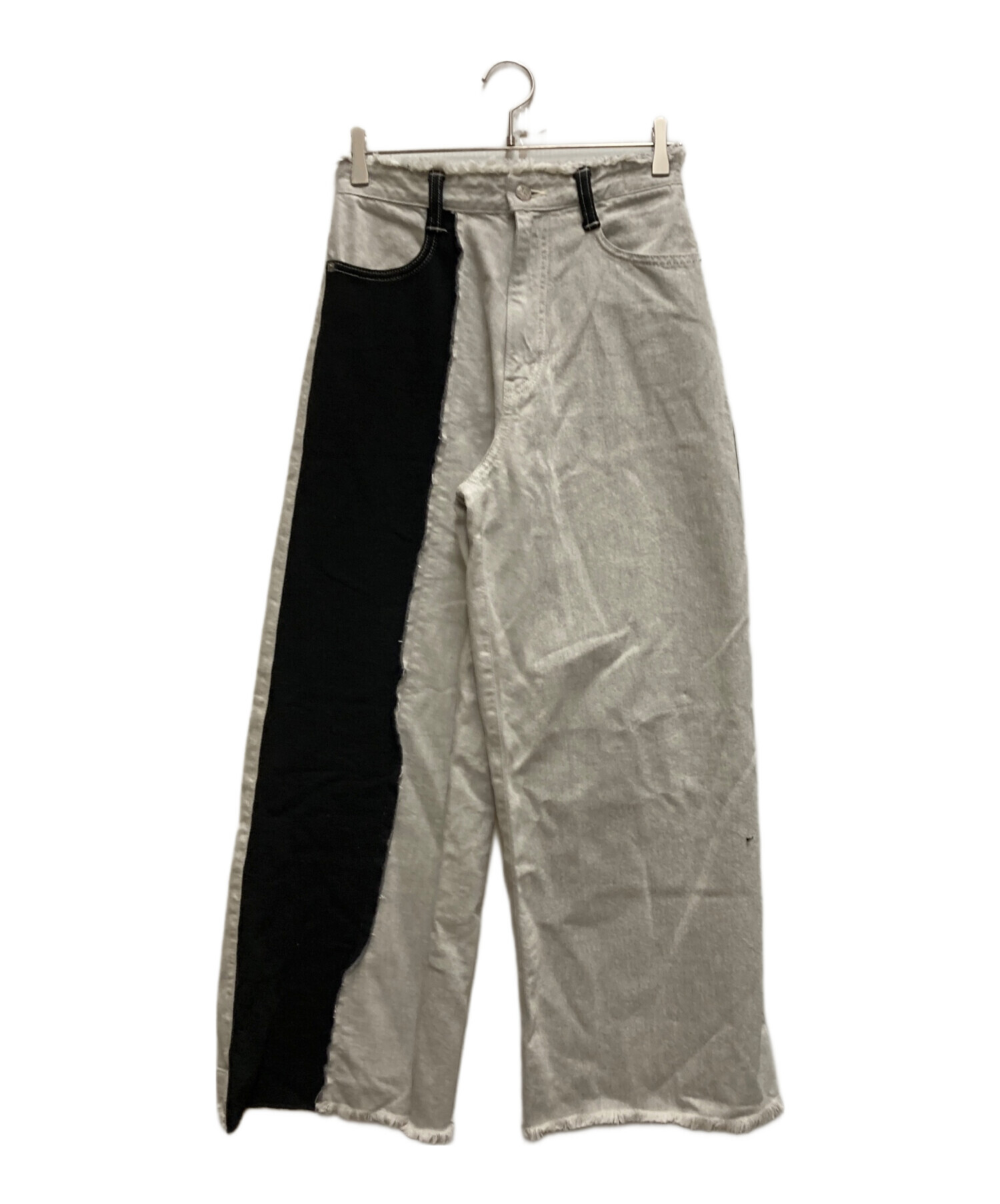 中古・古着通販】AMBERGLEAM (アンバーグリーム) 2WAY Baggy Denim