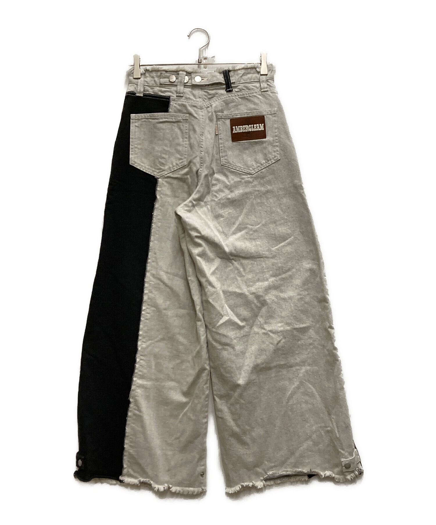 中古・古着通販】AMBERGLEAM (アンバーグリーム) 2WAY Baggy Denim