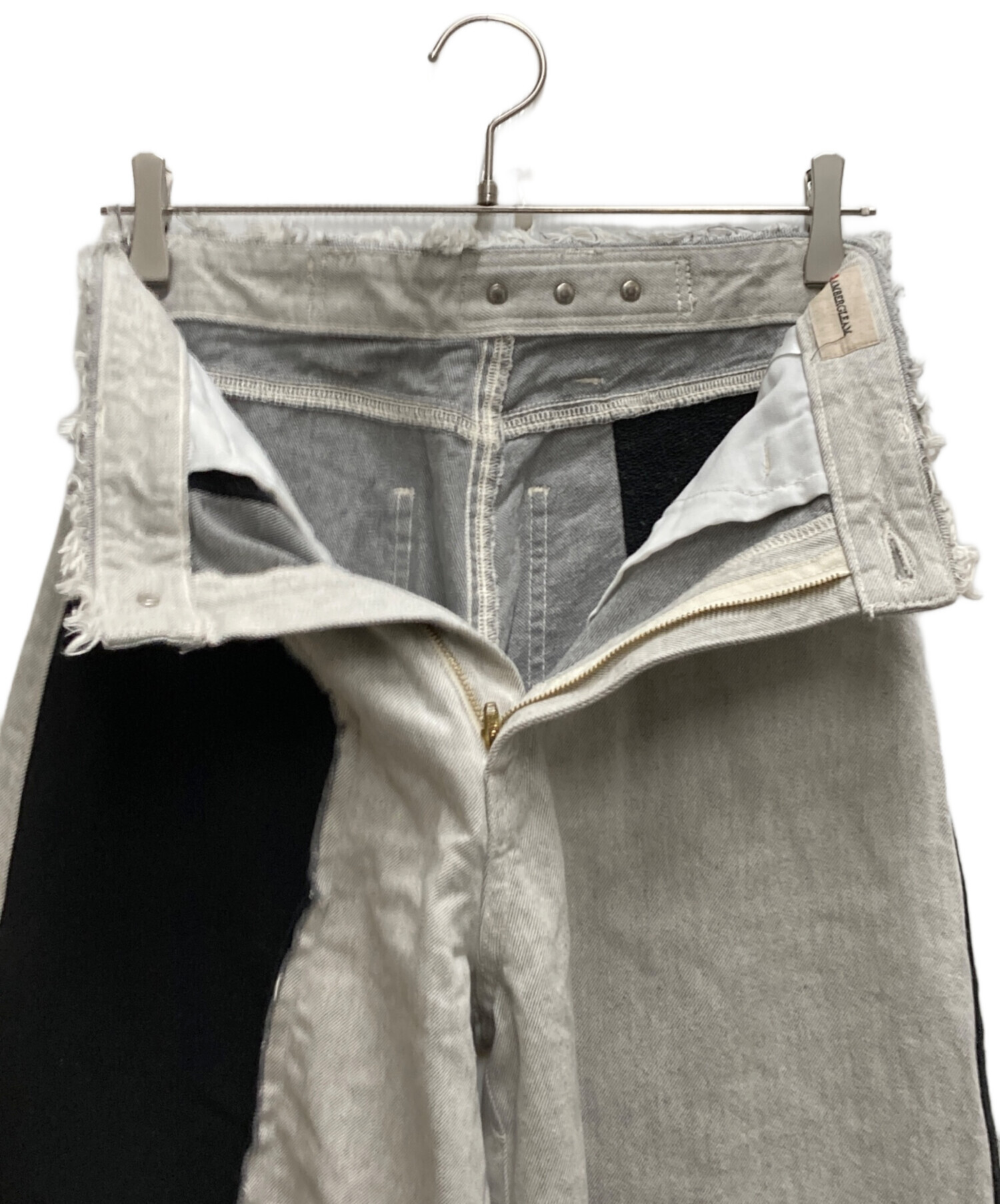 中古・古着通販】AMBERGLEAM (アンバーグリーム) 2WAY Baggy Denim