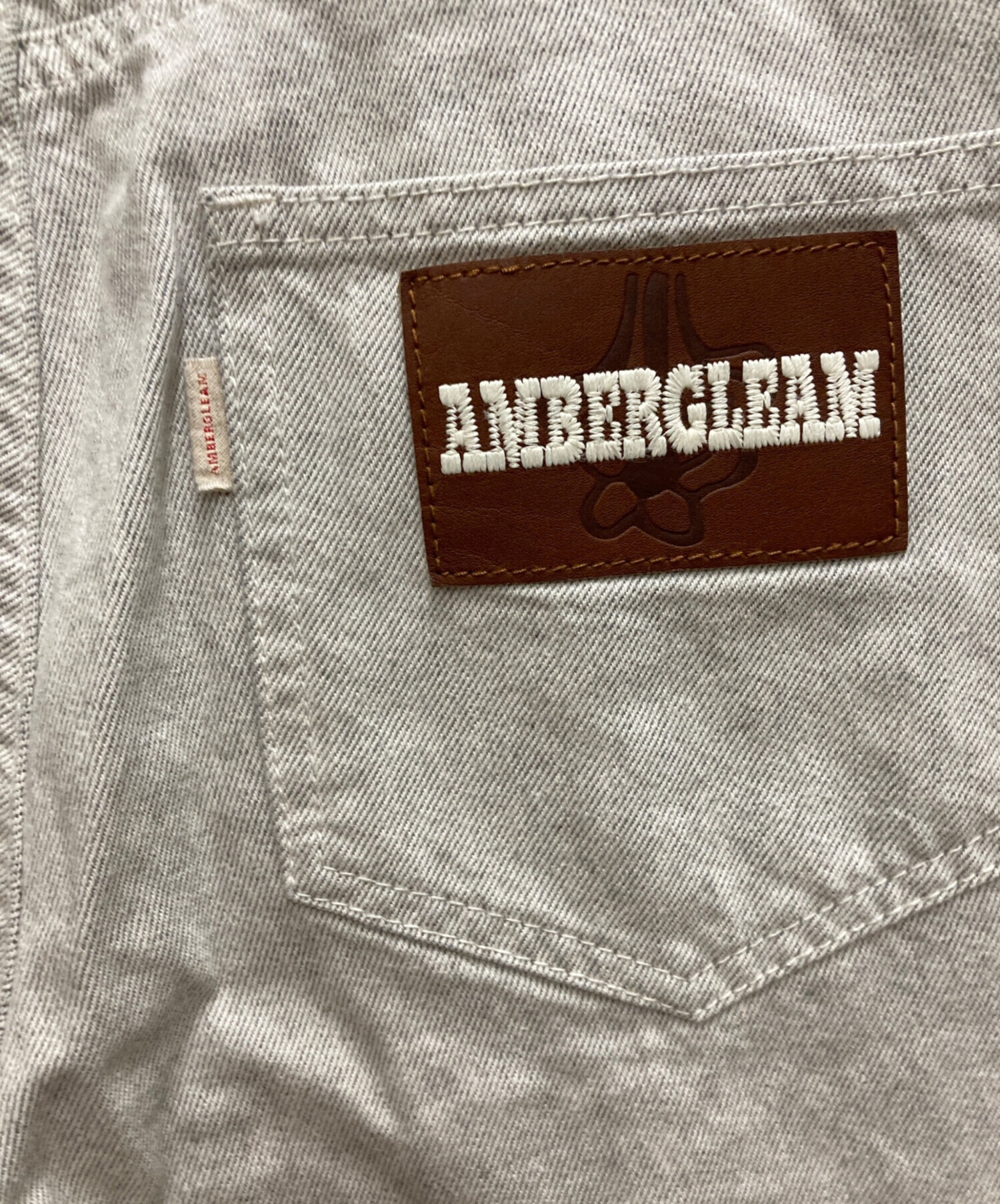 中古・古着通販】AMBERGLEAM (アンバーグリーム) 2WAY Baggy Denim