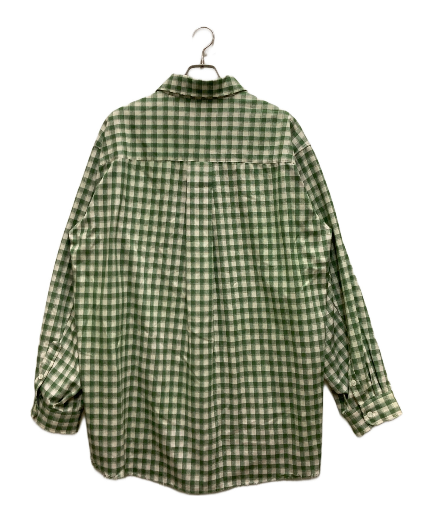 中古・古着通販】ANCELLM (アンセルム) 25SS C/R CHECK OVER SHIRT