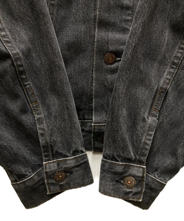 中古・古着通販】LEVI'S (リーバイス) 先染めブラックデニムデニム