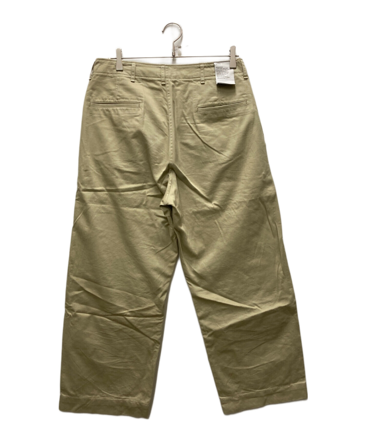 中古・古着通販】CIOTA (シオタ) スビンコットンウエポンチノパンツ