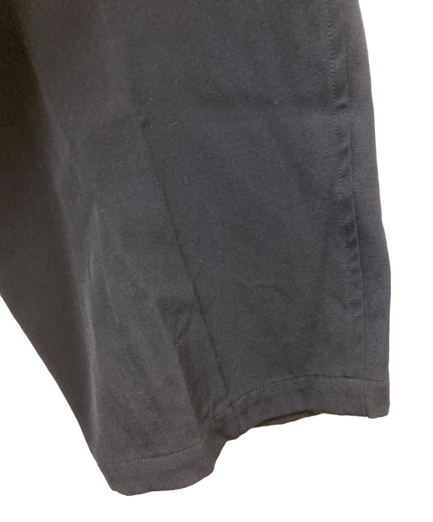 中古・古着通販】COMOLI (コモリ) ウールギャバドローストリングパンツ