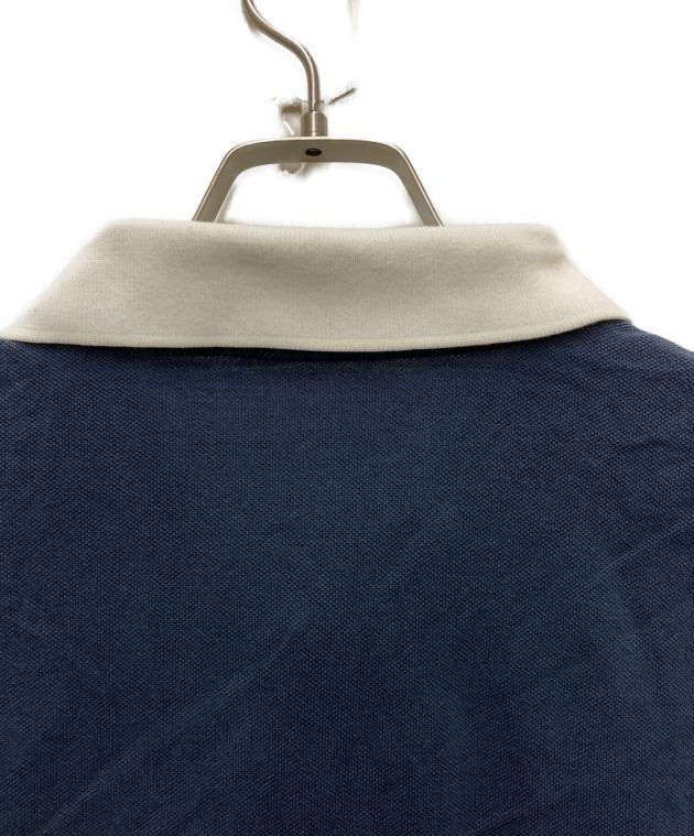 中古・古着通販】MONCLER (モンクレール) ポロシャツ ネイビー サイズ