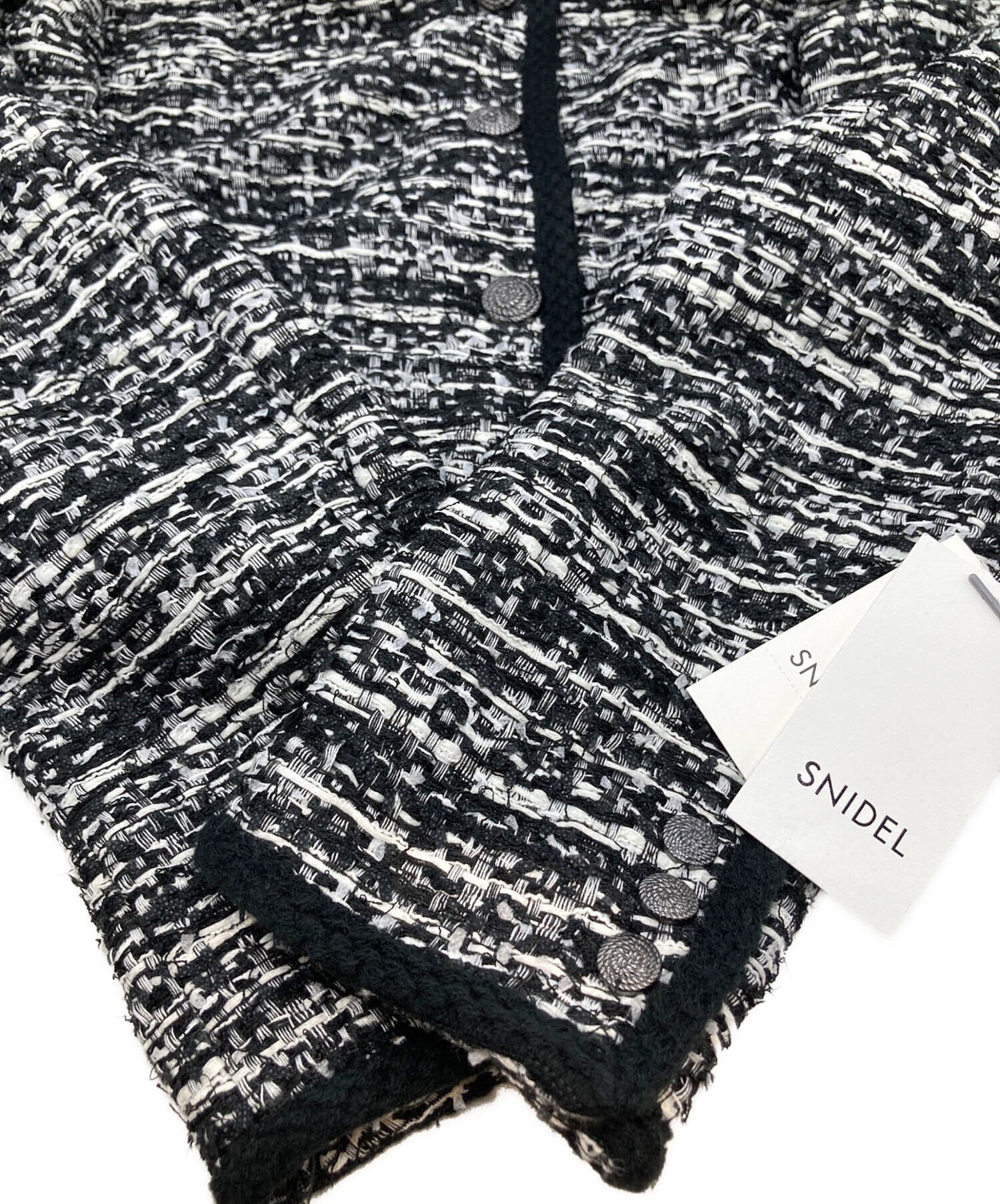 中古・古着通販】Snidel (スナイデル) ミックスツイードジャケット
