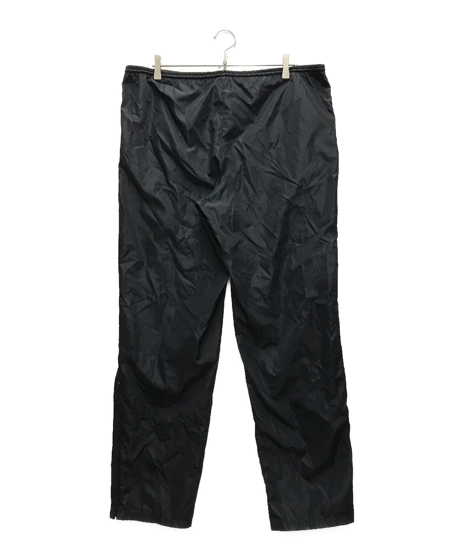 中古・古着通販】NIKE (ナイキ) 80's 後期 ナイロンパンツ ブラック