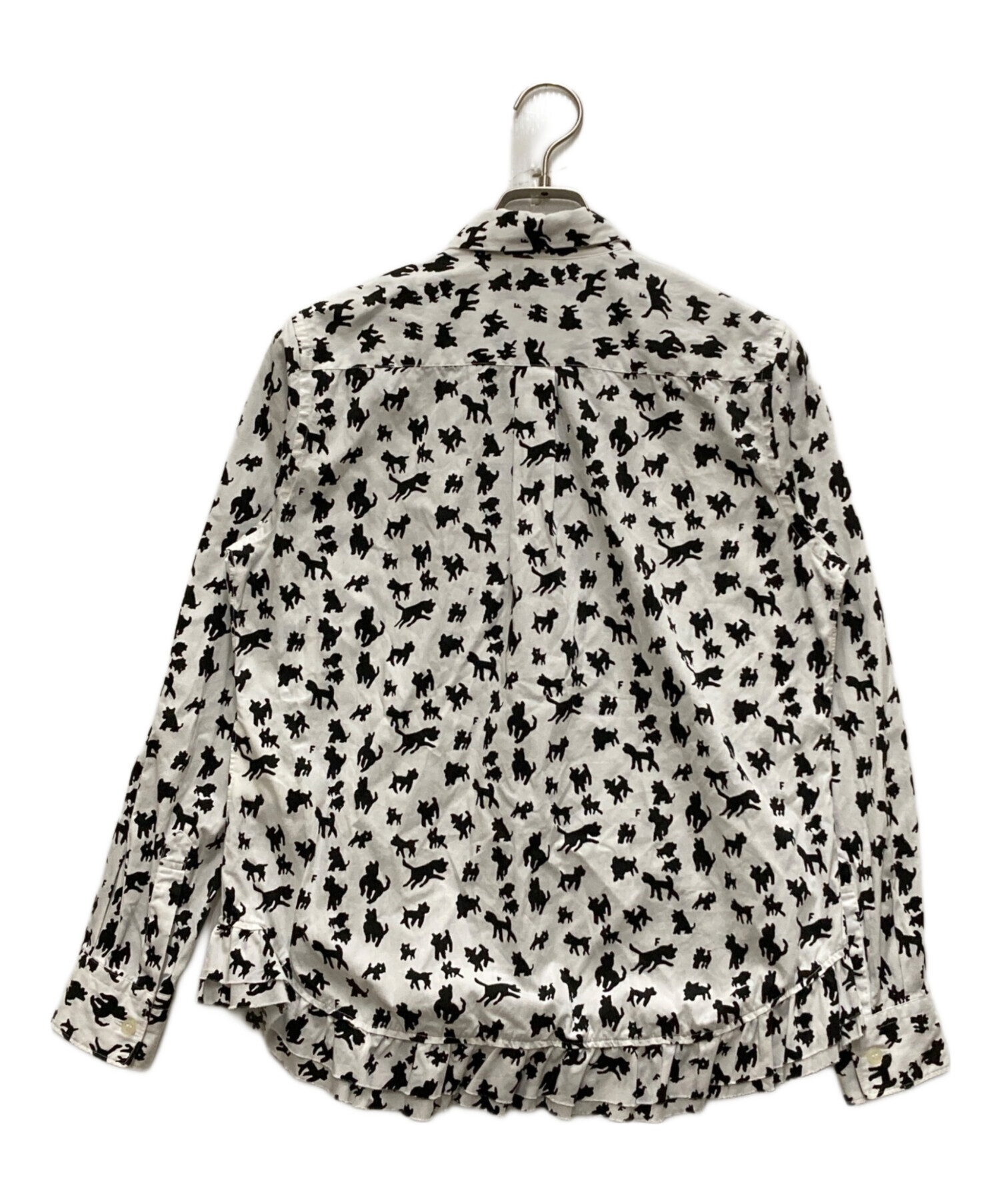 BLACK COMME des GARÇONS 総柄シャツ L 中古・古着通販】BLACK COMME des GARCONS (ブラックコムデギャルソン