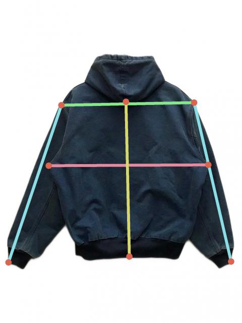 ‼️.‼️90s Carhartt アクティブジャケット J03 NVY 中古・古着通販】CarHartt (カーハート) 90s デニムアクティブ
