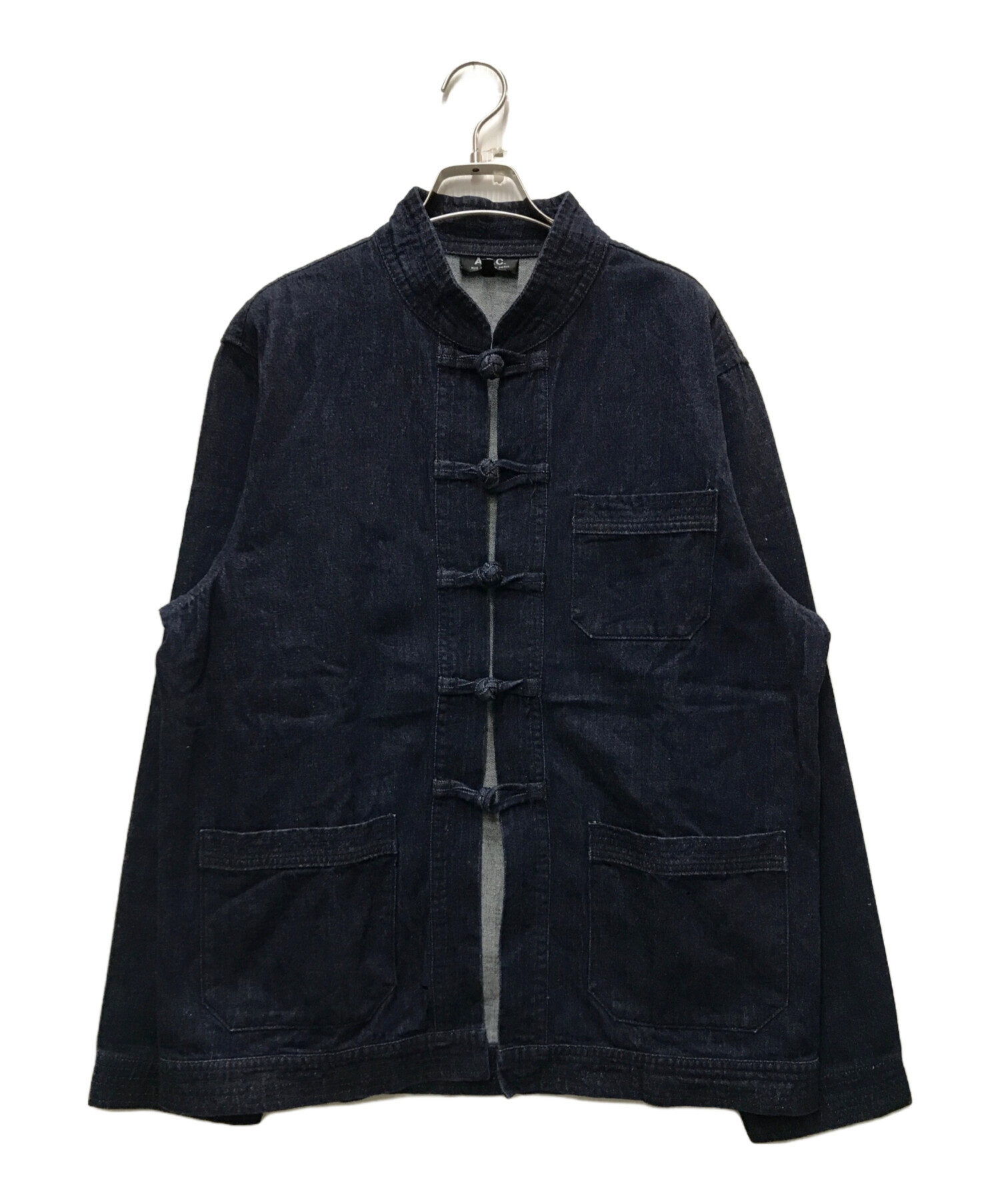 中古・古着通販】A.P.C. (アーペーセー) デニムチャイナジャケット