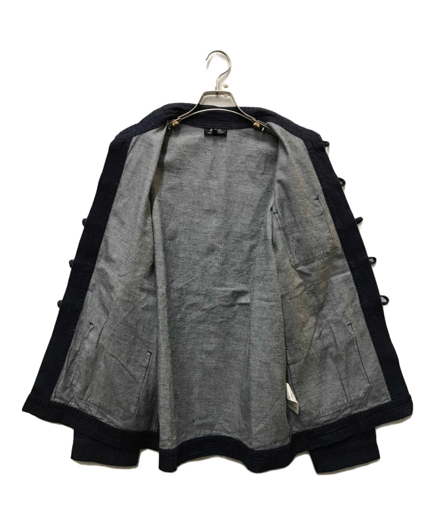 中古・古着通販】A.P.C. (アーペーセー) デニムチャイナジャケット