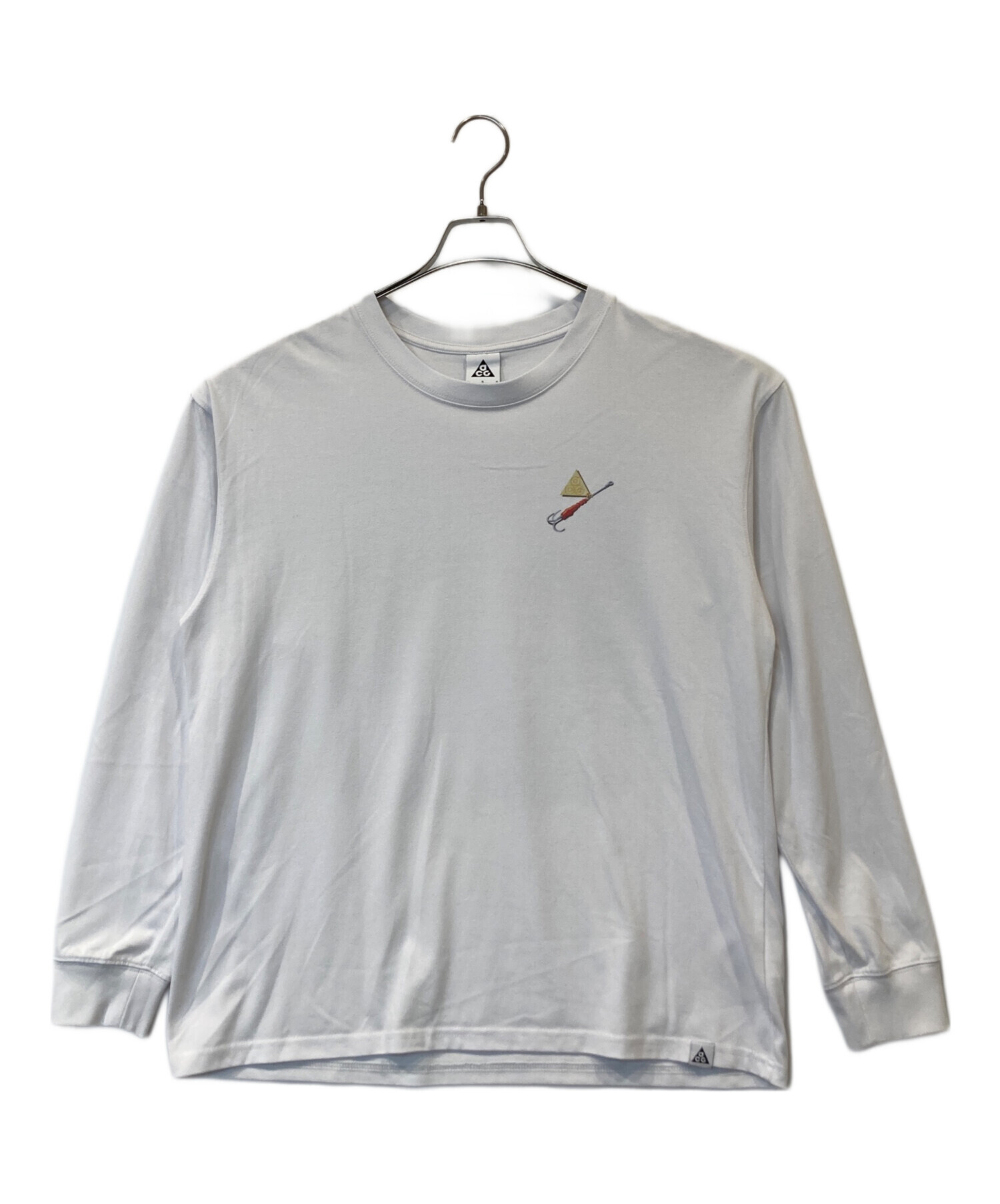 中古・古着通販】ACG (エーシージー) プリントカットソー ホワイト