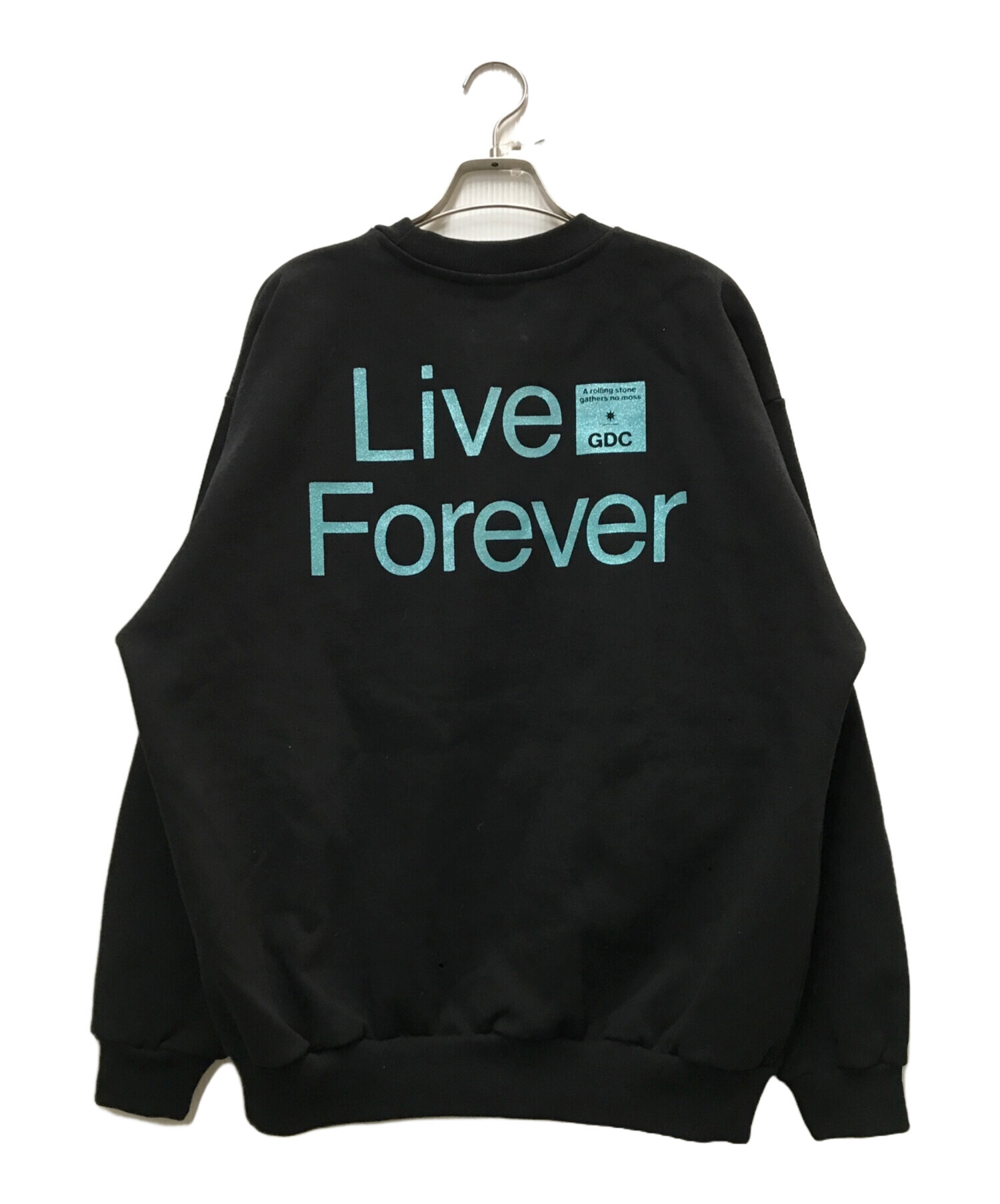 中古・古着通販】GDC (ジーディーシー) KJ kinski live forever crew