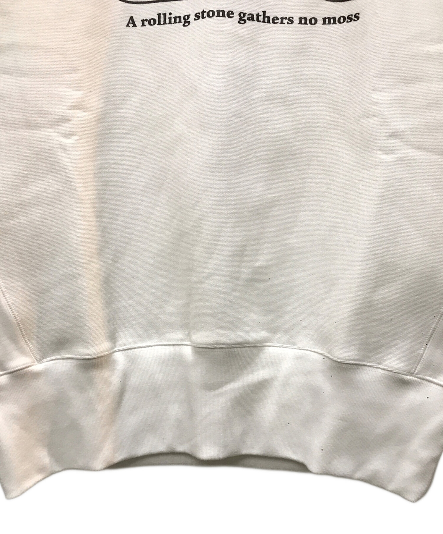 中古・古着通販】GDC (ジーディーシー) trico sweat ホワイト サイズ:L 