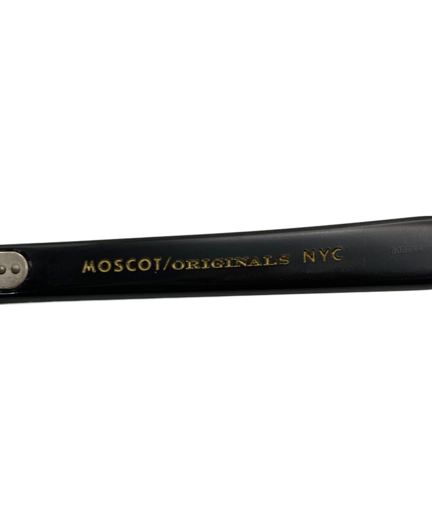 MOSCOT ORIGINALS 伊達メガネ ブラック サイズ49 メガネ