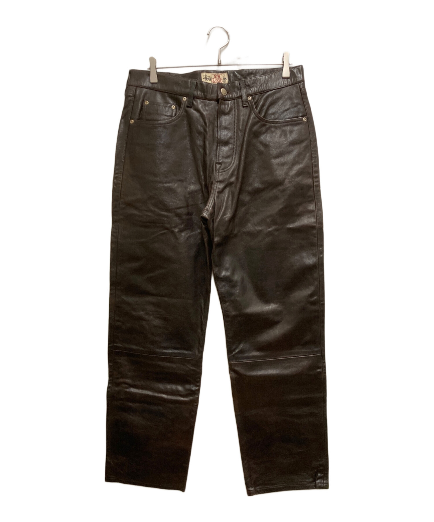 中古・古着通販】stussy (ステューシー) New Classic Jean leather