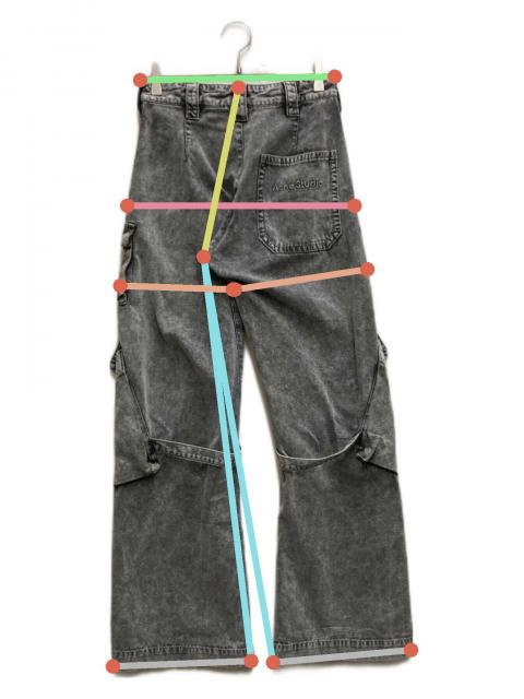 中古・古着通販】Acne studios (アクネ ストゥディオズ) デニムカーゴ